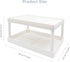 souG Desktop Storage Rack Organizer for Kitchen Bathroom Office Dorm - Double-Layer Cosmetic Stationery Storage Holder and Table Sundries Display ...