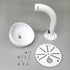 Security Camera Mount Bracket, Dome Camera Mount Universal Camera Wall Mounting Bracket/IP Camera for CCTV Security Camera, L Type...