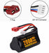 11.1V 2000mAh Li-ion Battery for R608 Brushless RC Boat 210E 200E RC Boat 2104 Brushless RC Truck with USB Charging Cable......