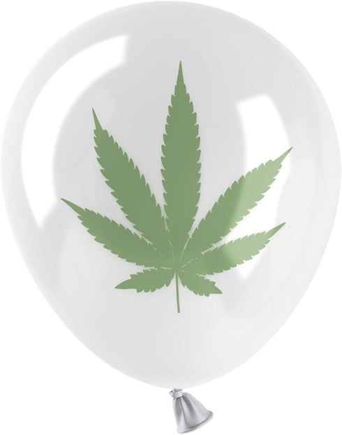 Marijuana (weed) Leaf Latex Party Balloons - 12 Inch/25 Pack - Celebrate 420 or any other day!...