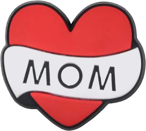 Mom Shoe Charms Mother 12PCS Grandma Shoes Charms Mommy PVC Mama Cute Clog Pins Mummy Accessories Party Favors Birthday Gifts Holidays Decoration ...