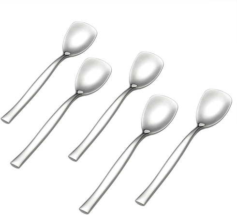 12-Piece Stainless Steel Ice Cream Spoons, Yogurt Spoon...