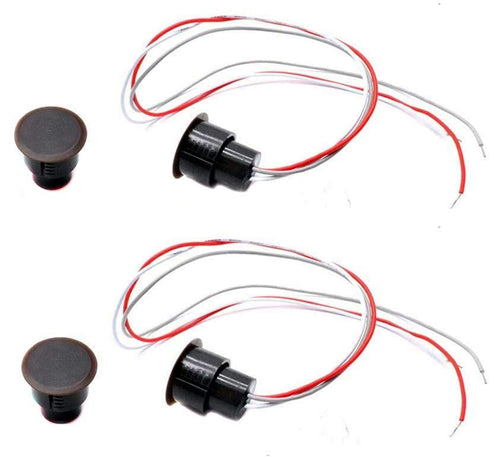 RC-36 NC+NO Recessed Security Window Door Contact Sensor Alarm Magnetic Reed Switch 2 Sets...