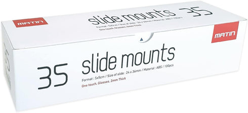 35mm Slide Mounts 100 Pieces - Glassless...