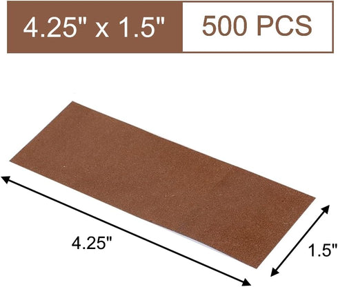 Gmark Paper Napkin Band Box of 500 (Brown), Paper Napkin Rings self Adhesive GM1052A...