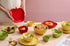 2pcs Dessert Bowls Salad Bowls Porcelain Apple Shape Bowls Dinner Bowls...