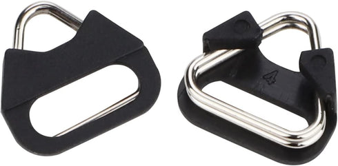 Stainless Steel Triangle Split Ring,Camera Strap Hook Lug Ring, with Plastic Cap,for Belt Hook Lanyard for Camera Shoulder Strap (2 pcs)...