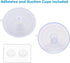 Sink Caddy Sponge Holder for Kitchen Sink Dish Cloth Hanger 2 Suspension Options(Suction Cups and Adhesive Hook), SUS304 Stainless Steel, Silver...