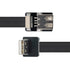 chenyang USB 2.0 Flat Cable USB 2.0 Male to Female 90 Degree UP Angled Data Transfer Charging Ribbon Flex Extension Cable Adapter 1.0M...