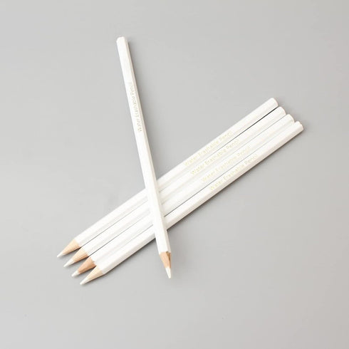 12 PCS Sewing Marking Pencils Water Soluble Tailor's Chalk for Fabric Clothing Cutting Wood-cased Pencil(White)...