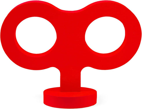 3D Car Wind Up Key, Cute Clockwork Wind Up Key for Back of Car Roof Decoration (red)...
