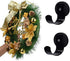 Magnetic Wreath Hanger for Front Doors, 2 Pack Wreath Holder for Steel Door Metal Wreath Hook for Wreath Decorations...