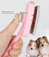 Dog Brush Cat Brush,Pet Grooming Brush,Self Cleaning Cat Dog Slicker Brushes with Smooth Handle, Removes Loose hair & Tangles,Skin Friendly & Prom...