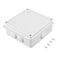ABS Plastic Dustproof Waterproof IP65 Junction Box Universal Electrical Project Enclosure White 5.9"x5.9"x2.8"(150mmx150mmx70mm)...