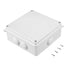 ABS Plastic Dustproof Waterproof IP65 Junction Box Universal Electrical Project Enclosure White 5.9"x5.9"x2.8"(150mmx150mmx70mm)...