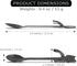 Japanese Crafted Metal Tea Spoons - Hookable Designs for Cups, Ideal for Tea Time & Breakfast - Durable, Hand Wash Recommended - Gift for Family a...