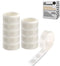 1000pcs Clear Strong Glue Double Sided Dots Transparent Heavy Duty | Sticky Dot Balloon Adhesive Glue Removable Point Tape 10 Rolls Scrapbook The ...