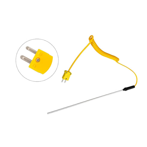 K-Type Thermocouple Connector Adapter Cable Connector 6 Pairs Male and Female Plugs...