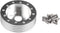 RULLINE 1" Steering Wheel Hub Adapter Conversion Spacer 6 Hole to 3 Hole Steering Wheel Adapter Grant Adapter Boss Kit Silver...