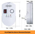 Natural Digital Gas Detector, Home Gas Alarm, Gas Leak Detector,High Sensitivity LPG LNG Coal Natural Gas Leak Detection, Alarm Monitor Sensor Home/Kitchen