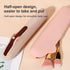 Travel Silicone Cosmetic bag with Cosmetic Face Brushes Holder?Easy Carry Cosmetic Bag for Women Makeup,Brushes and Beauty Tools (Khaki-3)...