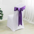 6 inch Purple Satin Ribbon, 24 yard Long Solid Fabric Ribbon for Wedding Birthday Party Baby Shower Decoration, Gift Wrapping, Bow Making, Chair S...
