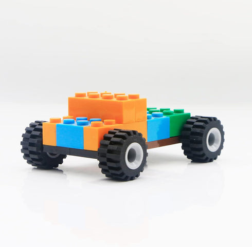 Tires Wheels and Axles Sets - 56 Pieces Brick Accessories Basic Classic Building Block Toys,Car Truck Wheels Parts...