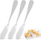 3Pcs Butter Knives Stainless Steel Butter Spreader Kitchen Knives for Pastry and Cold Butter Sandwich Cheese (6.1Inch)...