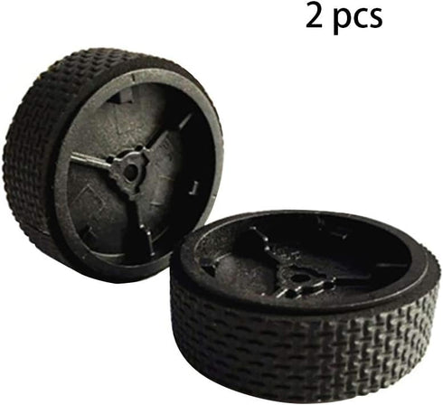 Replacement Wheels Tires Parts Kit - Rubber tire Wheel Replacement for Robot Braava 320 380 and Mint 5200 5200C 4200 4205 - Mopping Robot Parts Re...