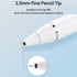 Stylus Pen for iOS Android Touch Screens Pencil Compatible with iPad/iPad Pro/Air/Mini/I Phone/Cellphone/K indle/Apple Tablet Drawing Pencil (Whit...
