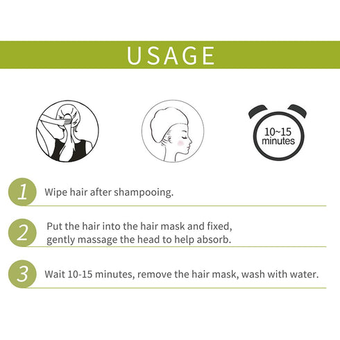 MOND'SUB Argan Oil Nourishing Hair Mask,Hydration & Deep Conditioning Hair Mask,for Dry Damaged Hair.Adds Shine, Protects Hair Growth, All Hair Ty...