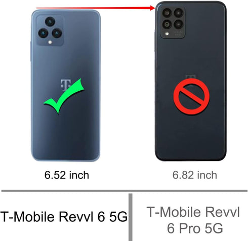 Osophter for T-Mobile Revvl 6 5G Case Clear Transparent with 2pcs Screen Protector Reinforced Corners TPU Shock-Absorption Flexible Cell Phone Cov...