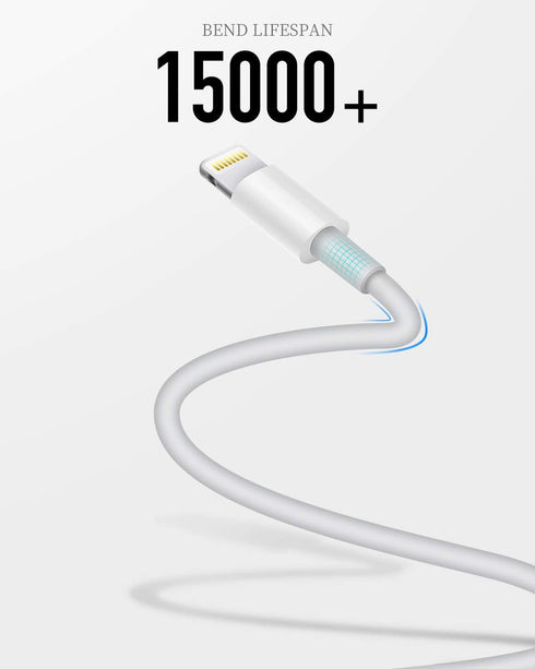 Apple iPhone Charger Cable, 2 Pack Original USB to Lightning Cable Apple MFI Certified 1Ft, Fast iPhone Charging Cord for iPhone 11/11Pro/11Max/ X...