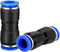 WAFJAMF Straight Push to Connect Fitting,12mm Tube OD Quick Release Pneumatic Connectors, Air Line Hose Pipe Fittings Kit Connector PU-12(10 Pcs)...