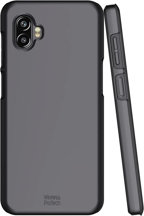 Slimline Smooth Finish Protective Case compatible with Samsung Galaxy XCover6 Pro phone model SM-G736 (Black)...