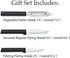 Rada Cutlery 3-Piece Basics Knife Gift Set, Black Handles...