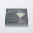 Margarita Drink Recipe Coaster, Joyride Home Decor, Single Ceramic Coaster, 4-inch Individual Square Drink Coaster, Non-Slip Cork Back, Protects S...