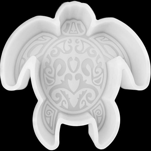 3 Pcs Set Freshie Silicone Mold Car Freshie Mold for Aroma Beads DIY Handmade Freshies Mould (Paw Print + Ribbon + Sea Turtle)...