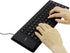 Foldable Silicone Keyboard, USB Wired 85 Keys Waterproof Rollup Silent Typing Soft Touch Keyboard for PC Notebook Laptop(Black)...