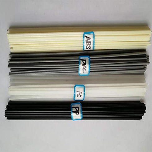 Plastic Welding Rods - ABS/PP/PVC/PE plastic strips for Bumper Repair Welding Tools for Plastic Welder 9.8 Inch 40PCS Plastic Welding Kit...
