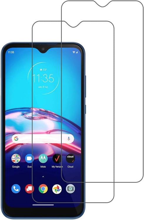 Screen Protector Designed for Motorola Moto E (2020) Tempered Glass Film, Anti Scratch Bubble Free 9H Hardness Ultra clear(2-Pack)...