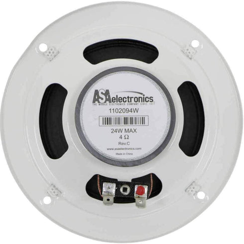 Jensen 1102094W Dual Cone 5.25" Entry Level Speaker, 24W Max Power Handling, Whizzer Tweeter, 140Hz to 6kHz Frequency Response, 4Ohms Nominal Impe...
