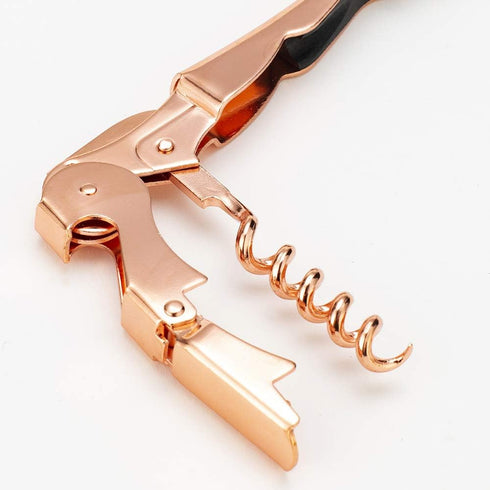 YFS Professional Waiter Corkscrew with Foil Cutter and Bottle Opener, Rose Gold Heavy Duty Wine Key for Restaurant Waiters...