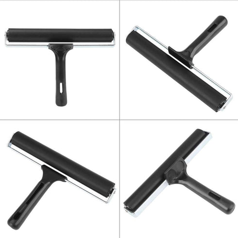 Soft Rubber Brayer, Rubber Glue Roller Paint Brush Ink Applicator Art Craft Oil Painting Tool for Printmaking, Ink Paint Block Stamping Brayers...