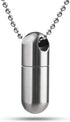 Pill Holder,Titanium Small Pill Case for Purse Wallet,Portable Travel Pill Box Daily Pill Container Keychain Waterproof Bottle for Travel Outdoor...