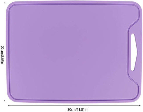 Cutting Board Food Grade Silicone Chopping Board Home Kitchen Use Flexible Fruits, Vegetables...