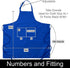 Unisex 1pk Plus Size Kitchen Cooking Aprons With Pockets, Ideal For Xl Xxl Or Waist W38+. Extra Large And Long....