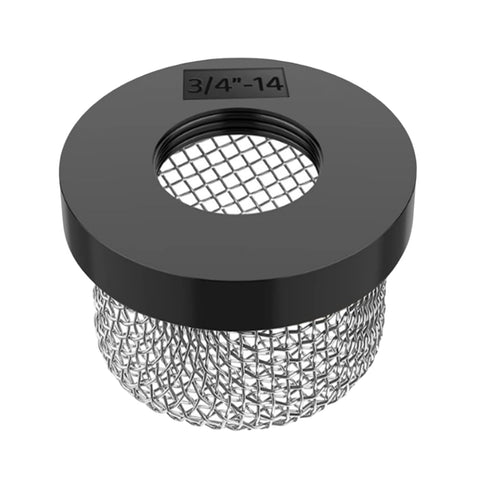 Stainless Steel Mesh Strainer ¾ Inch -14, Aerator Screen Strainer Stainless Mesh Compatible with Livewell Pump, Corrosion Resistant MA-023 Screw o...