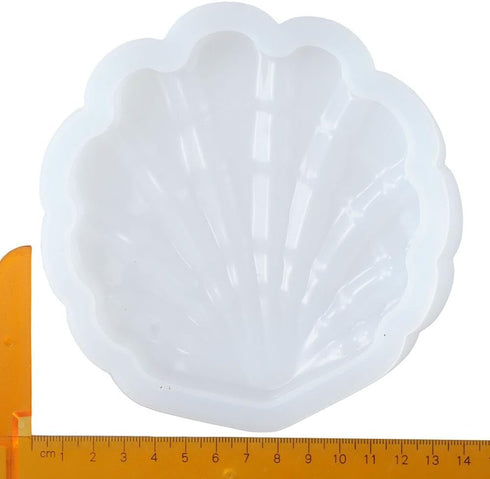 Box Resin Molds,Seashell Shape Molds Jewelry Storage Box Molds,Crystal Epoxy Silicone Molds for DIY Craft...