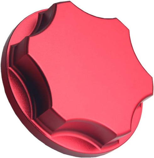 DEWHEL Billet Aluminum Oil Fill Cap for 1999-2010 Ford Powerstroke Diesel 6.0L 7.3L 6.4L (Red)...
